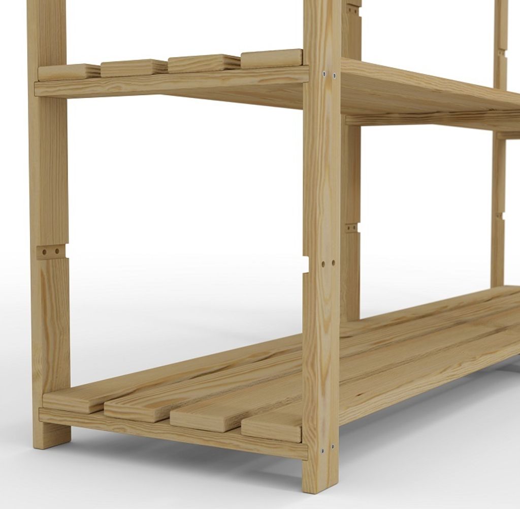 Bücherregal, Holzregal, Standregal, Wandregal, Regal mit 5 Produktbild 7