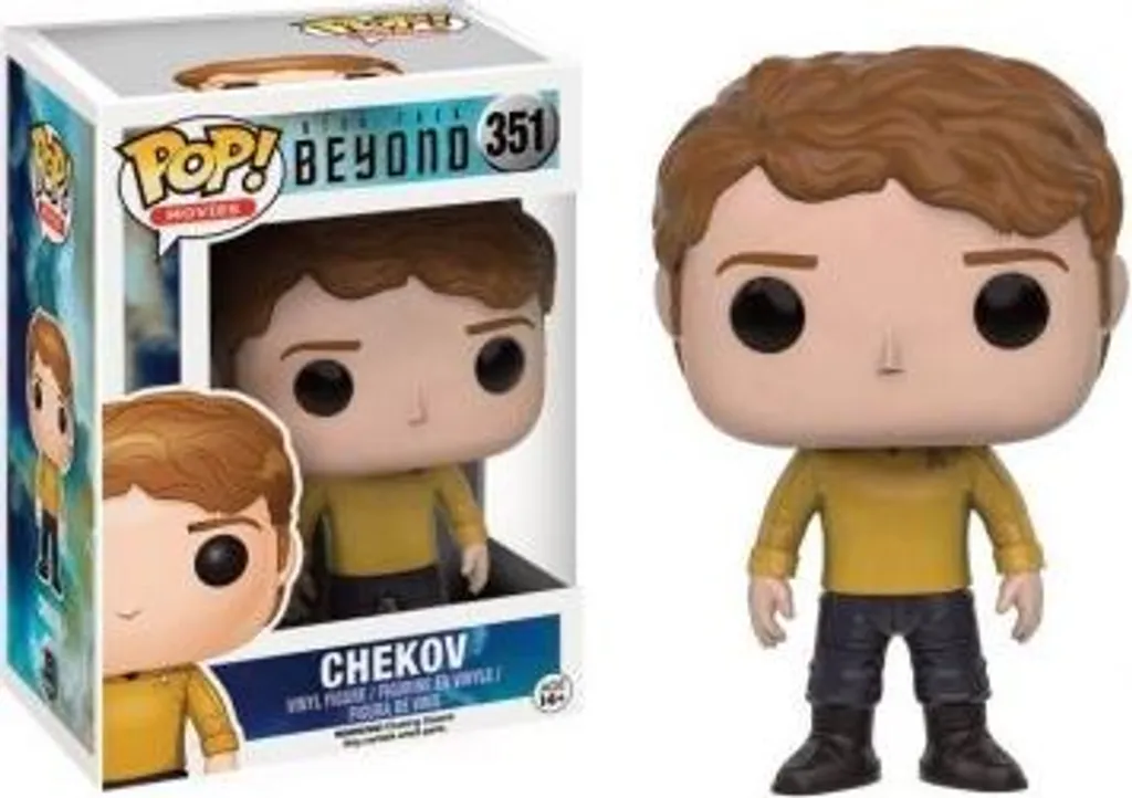 Figurine Pop 351 Chekov Star Trek Beyond - Objet Déco Vinyle Original - 3
