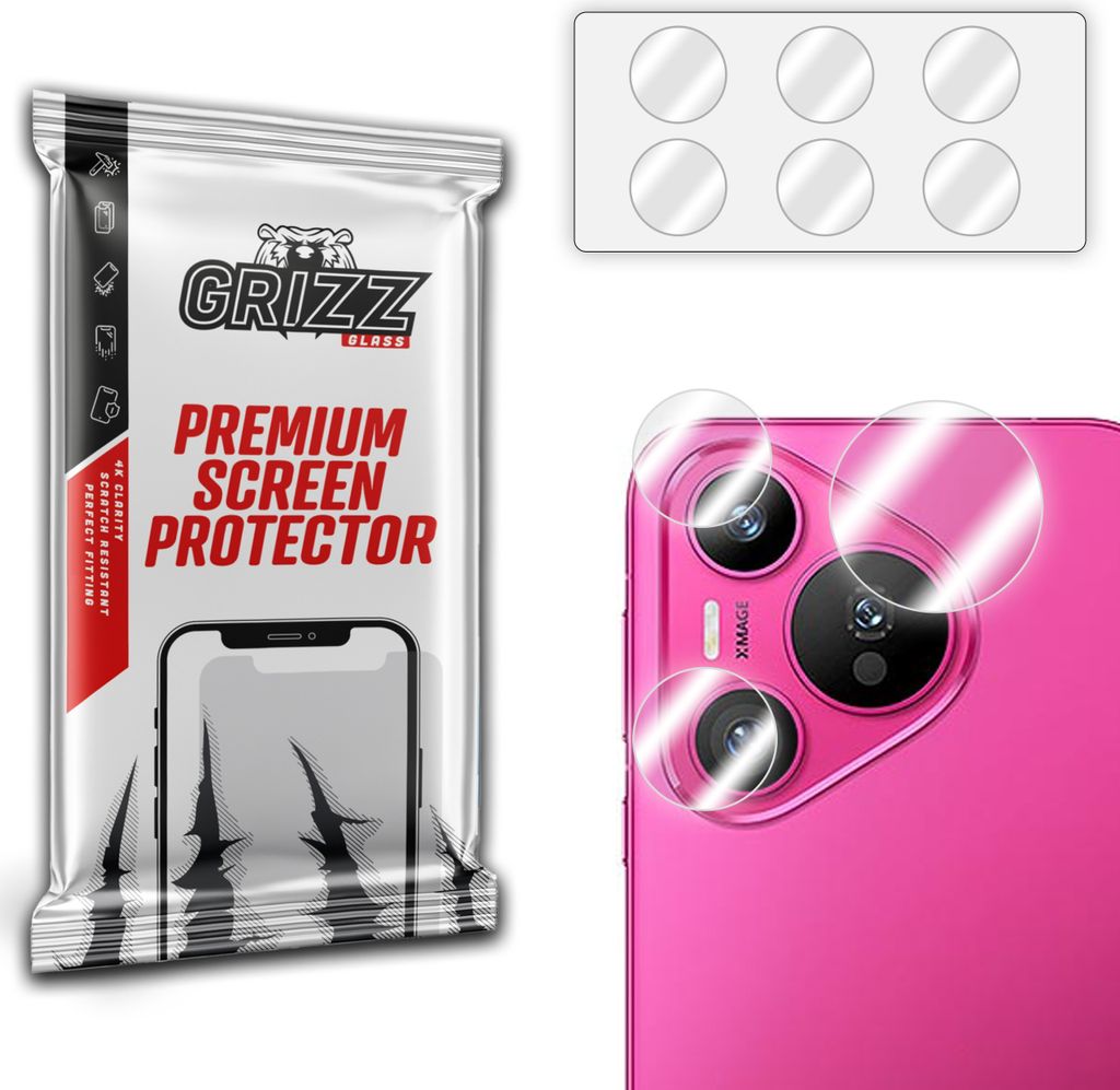 Glas für die Kamera GrizzGlass HybridGlass für Huawei Pura 70