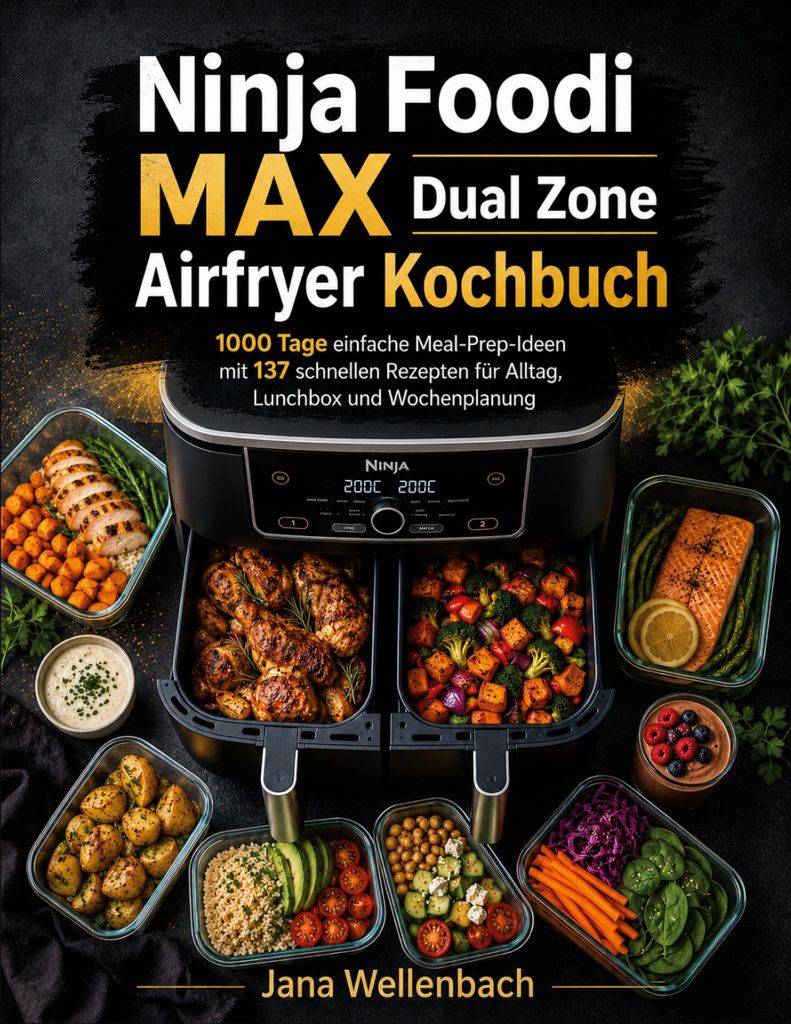 Ninja Foodi MAX Dual Zone Airfryer Kochbuch Produktbild 