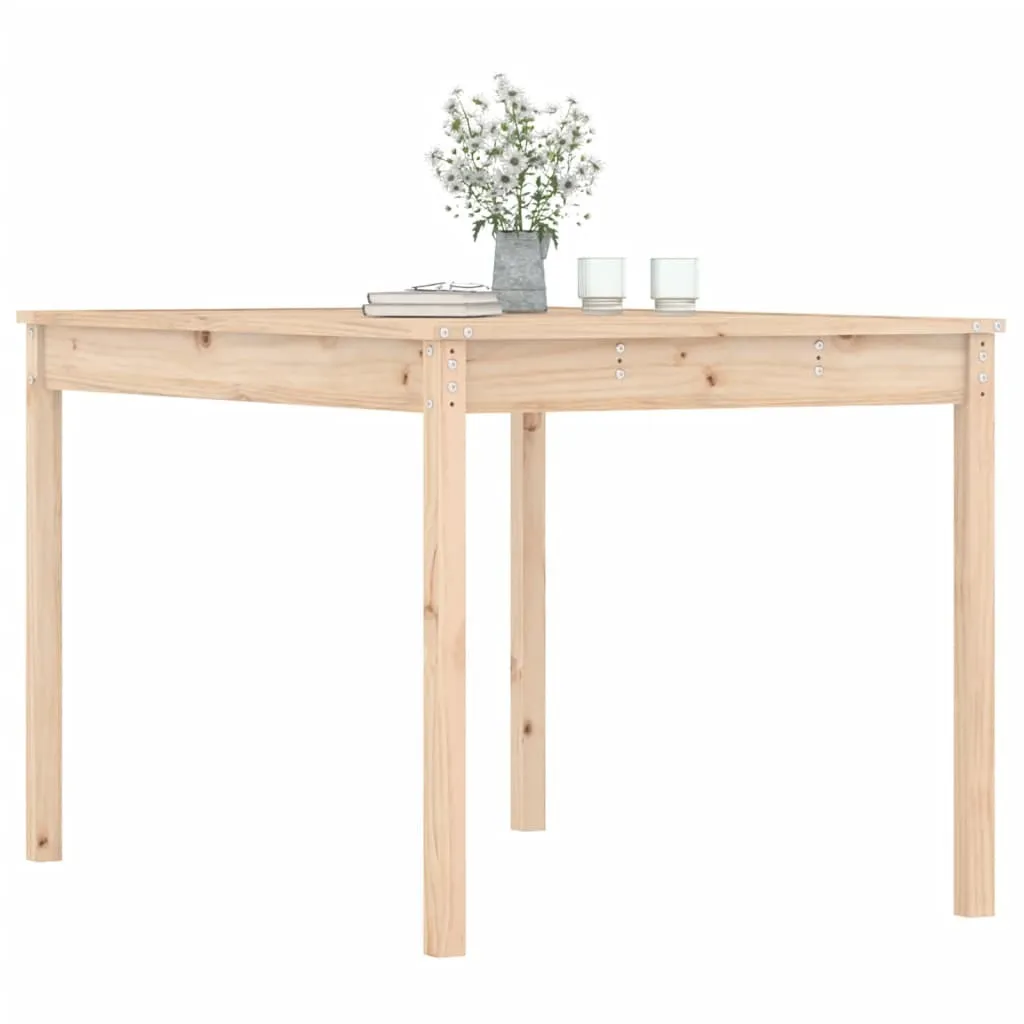Tavolo da Giardino vidaXL 121x82,5x76 cm in Legno di Pino Massiccio - 5