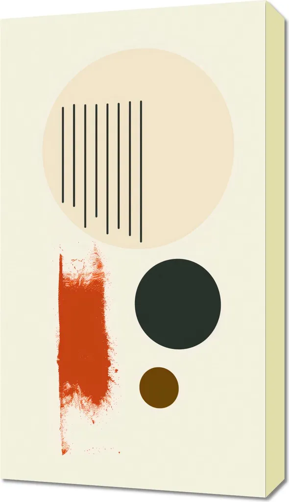 Quadro 40x70 cm Corda Simmetrica | Arte Materica Moderna Online