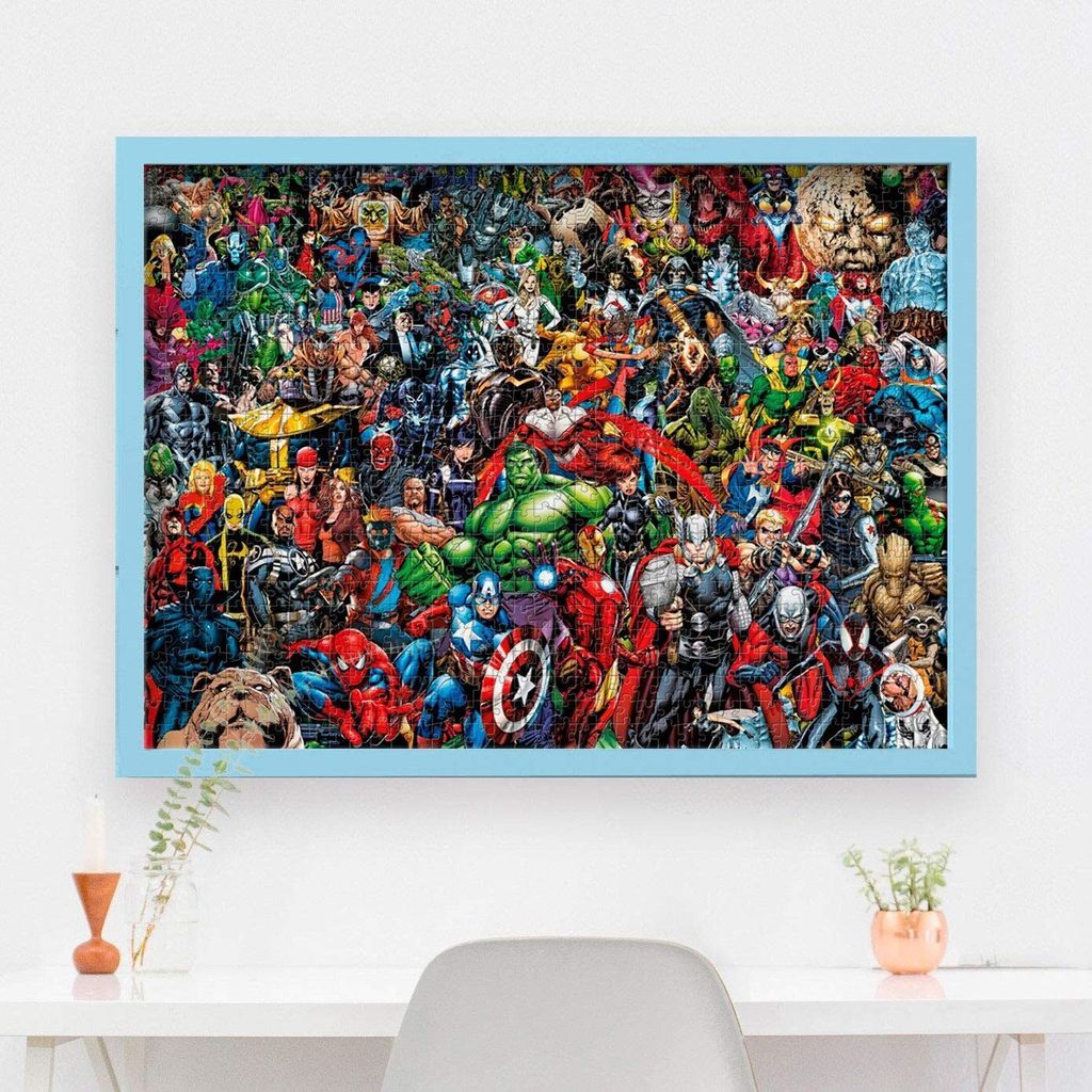 Impossible Puzzle - 1000 Teile Puzzle - Marvel Universe Produktbild 4