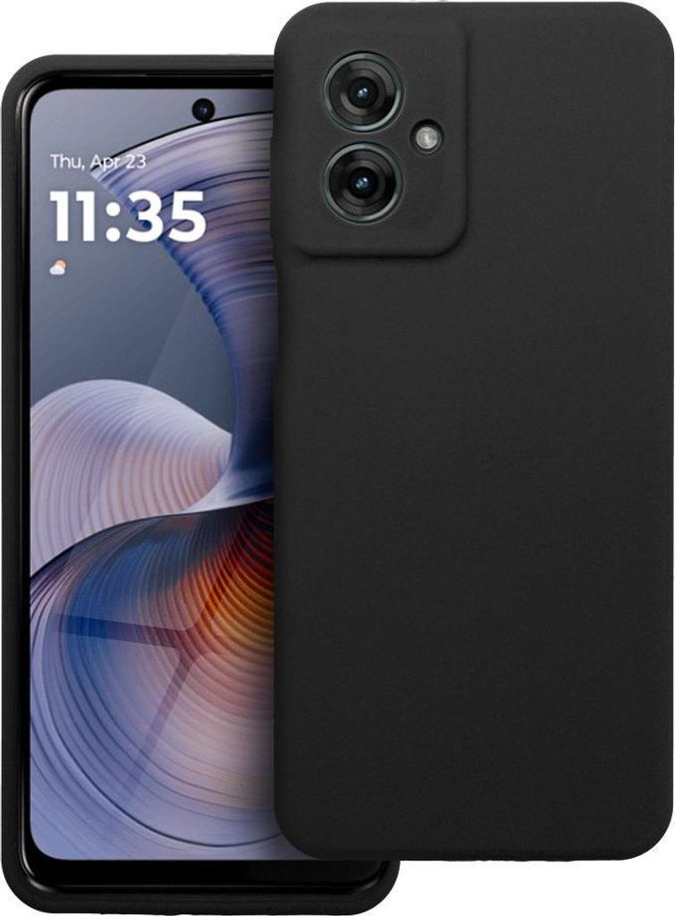 Case passend für Motorola G55 5G Silicone 2mm black