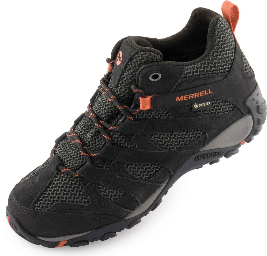 Merrell Alverstone Mid Gtx Black Damen Outdoor-Schuhe Produktbild 