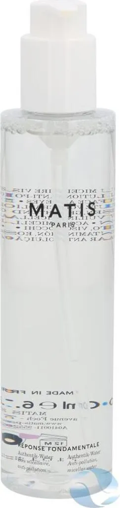 Eau Micellaire Démaquillante Matis Authentik-Water Soin Fondamental 200ml