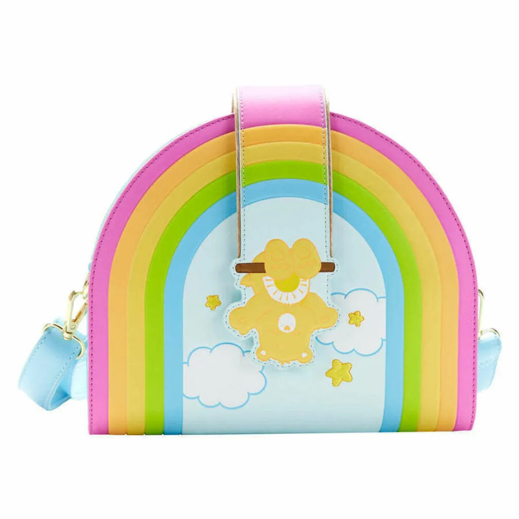 Petit Sac Loungefly Care Bears avec Détails Brodés et Arc-en-Ciel