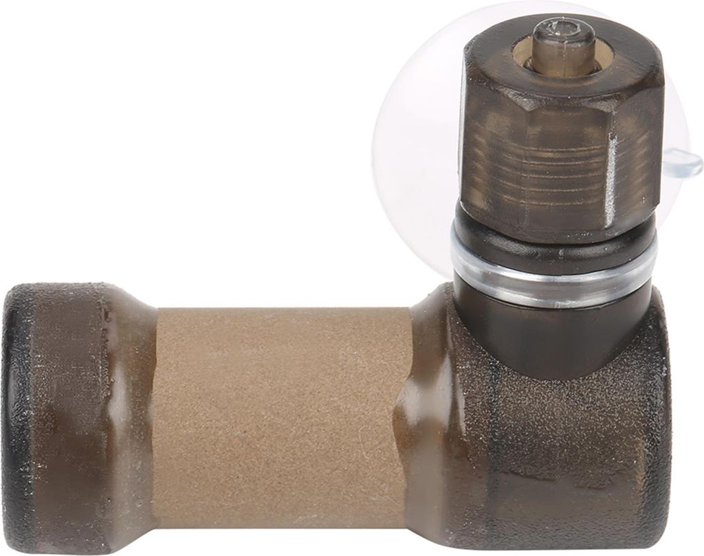 Einfacher Kohlendioxid-Diffusor CO2-Zerstäuber für Super-Aquarium-Aquarium-Ausrüstung (braun, L)