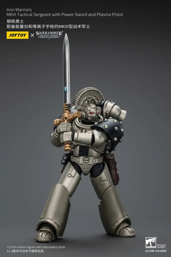 Figurine Warhammer Horus Heresy Iron Warriors MKVI Sergeant 1/18