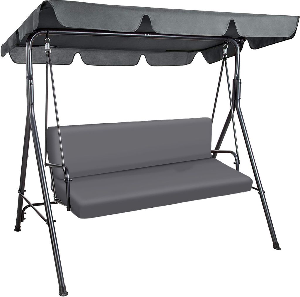 Hollywoodschaukel Auflage, 185x50x50, Glatt, Produktbild 5