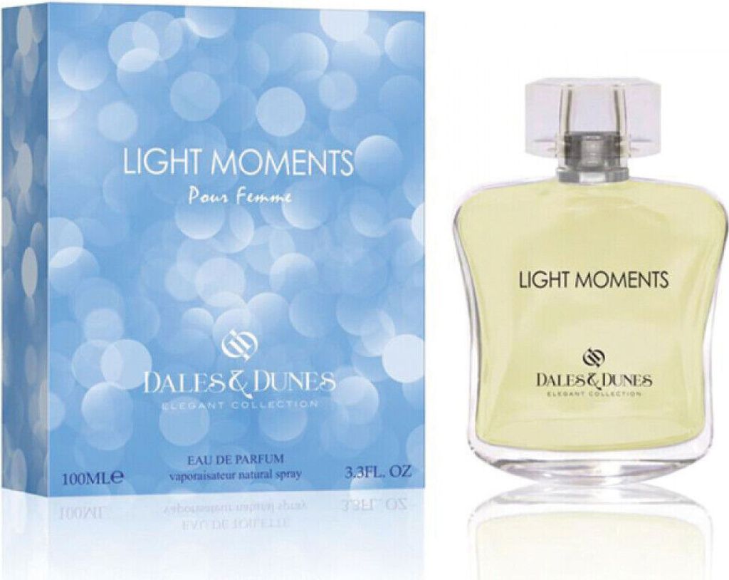 Dales & Dunes Eau de Parfum LIGHT MOMENTS - Damen Parfüm - frisch, zitrische Noten, - 100ml - Duftzwilling / Dupe