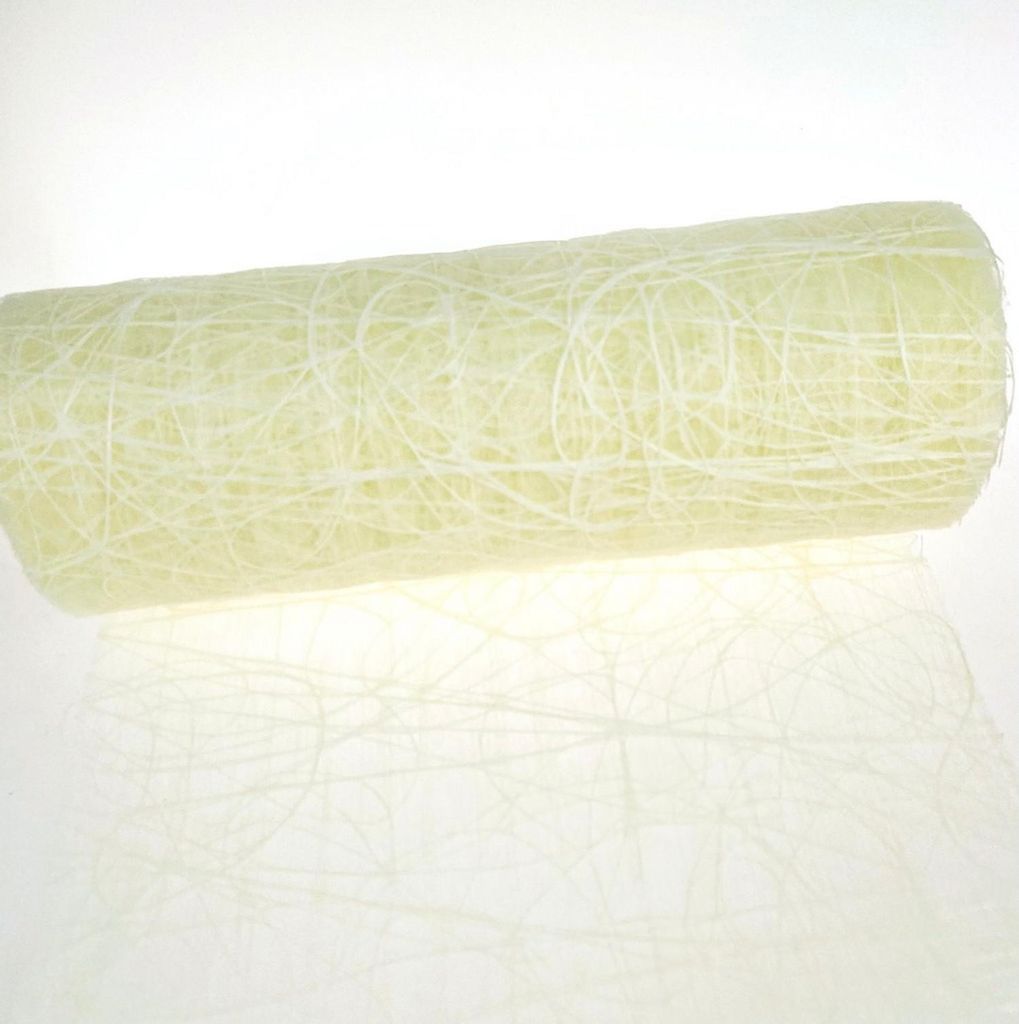 Dekoweb -Tischläufer - Pastellgelb-Vanille - 300mm - 15m - 54-300-15-012