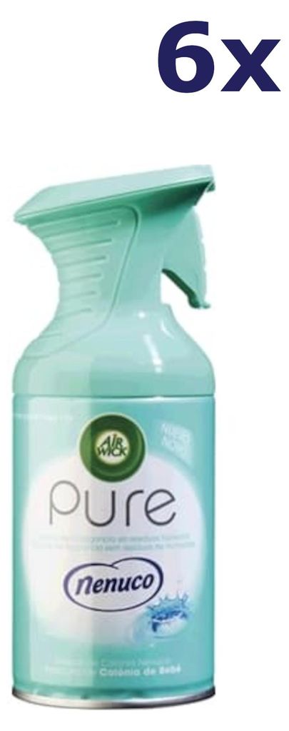 6x Airwick Pure Luchtverfrisser Spray - Nenuco 250ML