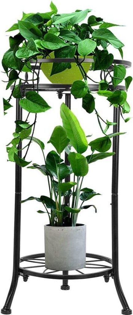 Metallene Standart für Pflanzen, 2-Türme 68 cm, für Innen- und Außenbereich