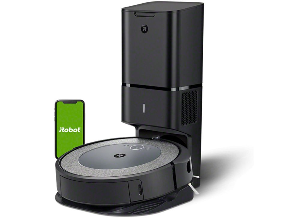 iRobot Roomba Combo I5+, Beutellos, Schwarz, Rund, Staubbeutel, 0,4 l, Lithium-Ion (Li-Ion)