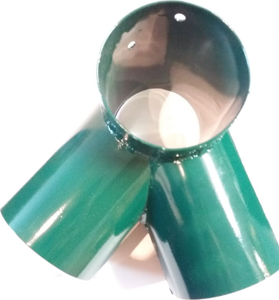 Schaukelverbinder 143x143x143 mm GRÜN aus Stahl 3,0mm für Produktbild 