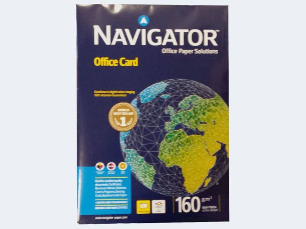 Navigator Office Card Kopierpapier A3 160g weiß sehr hohe Weiße