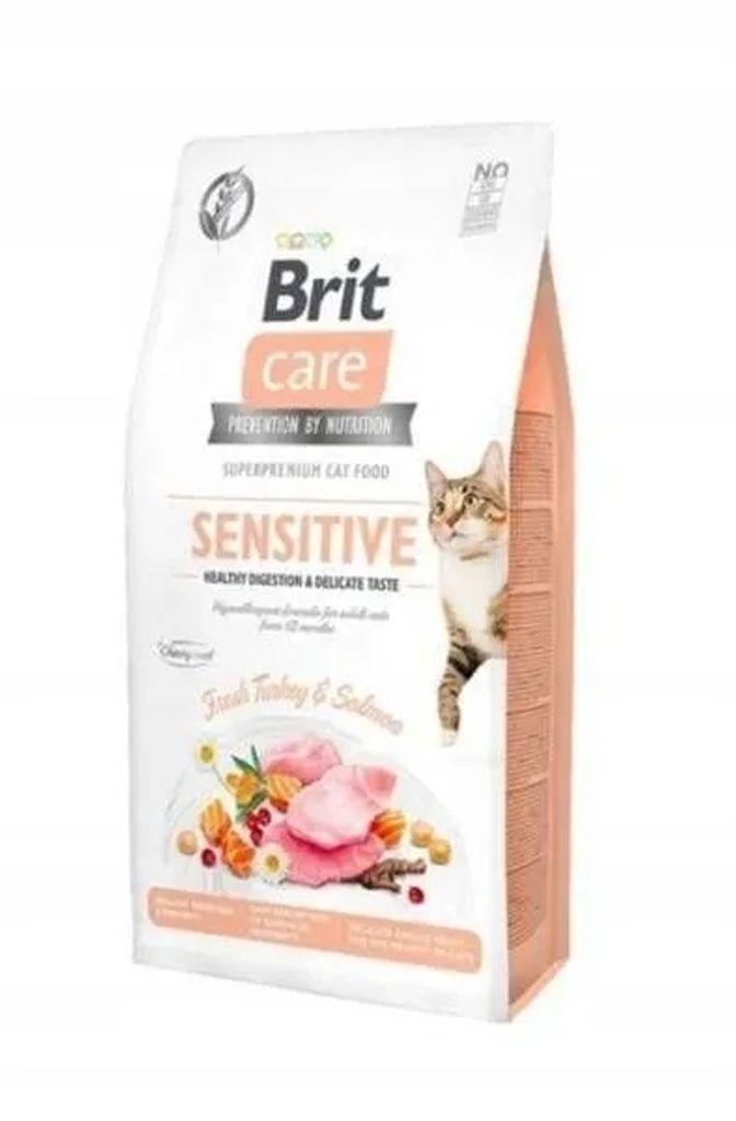 Brit Care Cat Grain-Free - Sensitive - Zdravé trávenie - Obrázok produktu 
