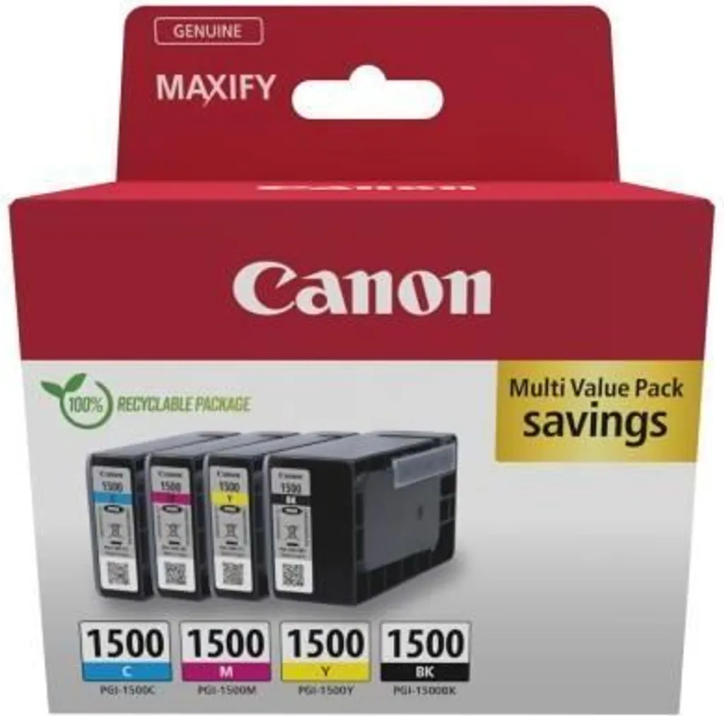 Cartucce d'inchiostro multipack - CANON - PGI-1500 nero/ciano/magenta/giallo