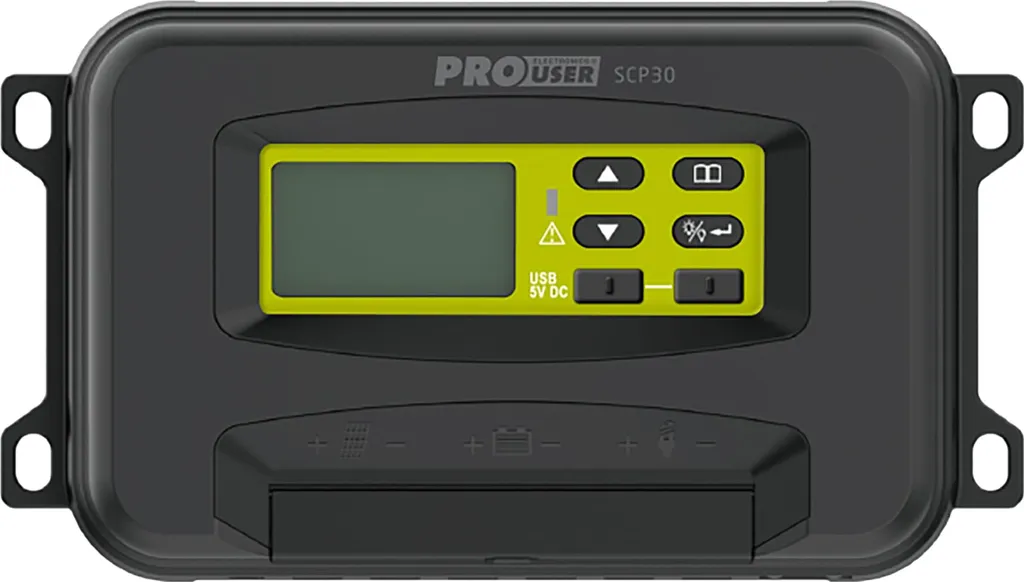 PROUSER SCP30 Regolatore PWM 30A 16433 | Solar Controller 12/24V