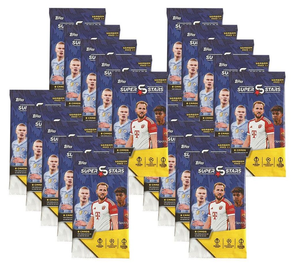 Topps UCL Superstars 2023/24 - 20 Booster Produktbild 