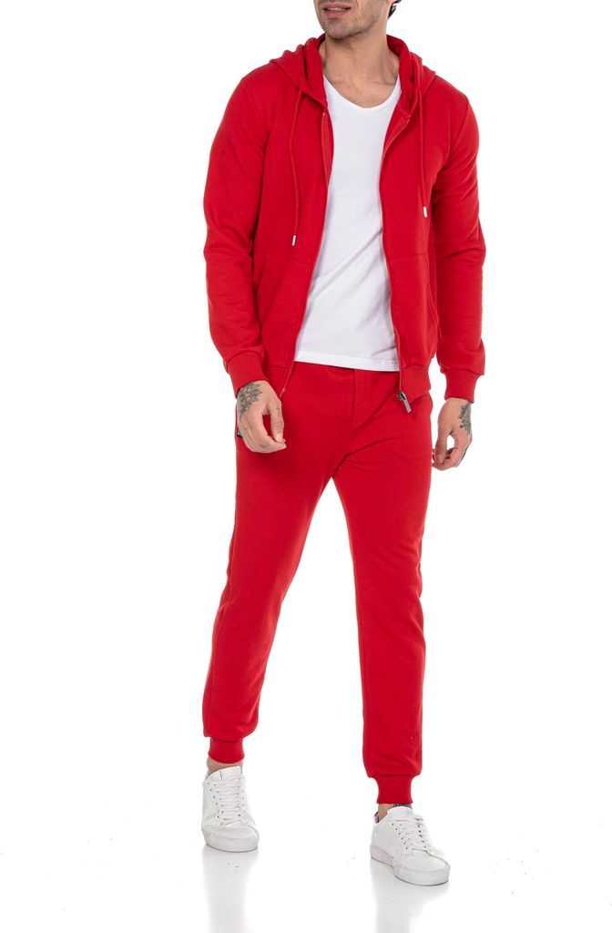 Red Bridge Herren Jogginganzug Sweat Suit Set Sweatjacke Hose