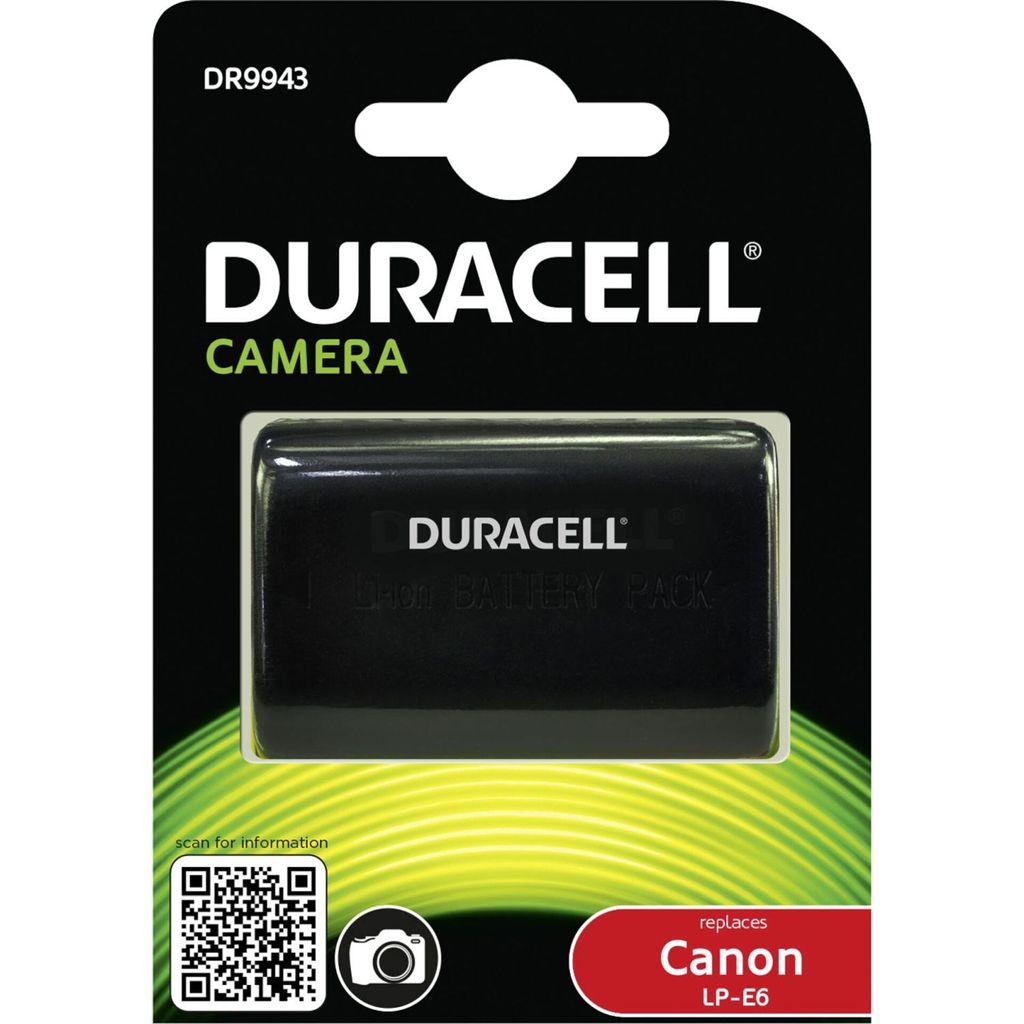 Duracell Camera Battery 7.4v 1400mAh 10.4Wh, 1400 mAh, Digitalkamera, Lithium-Ion (Li-Ion), 3,8 cm, 2,1 cm, 5,7 cm