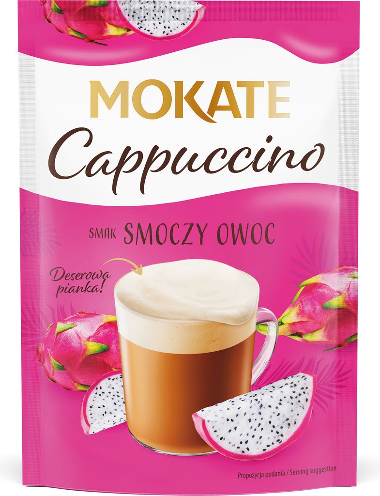 MOKATE Cappuccino Káva s příchutí dračího ovoce 40 g Obrázek produktu 