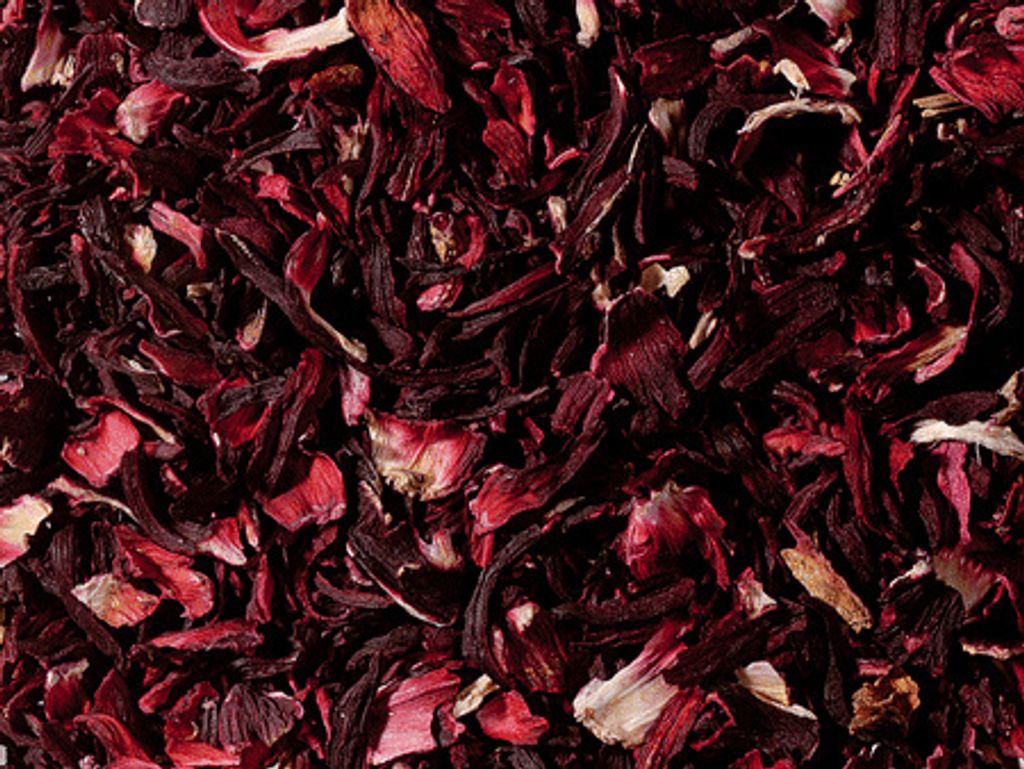 1 kg - Hibiskusblüten, geschnitten