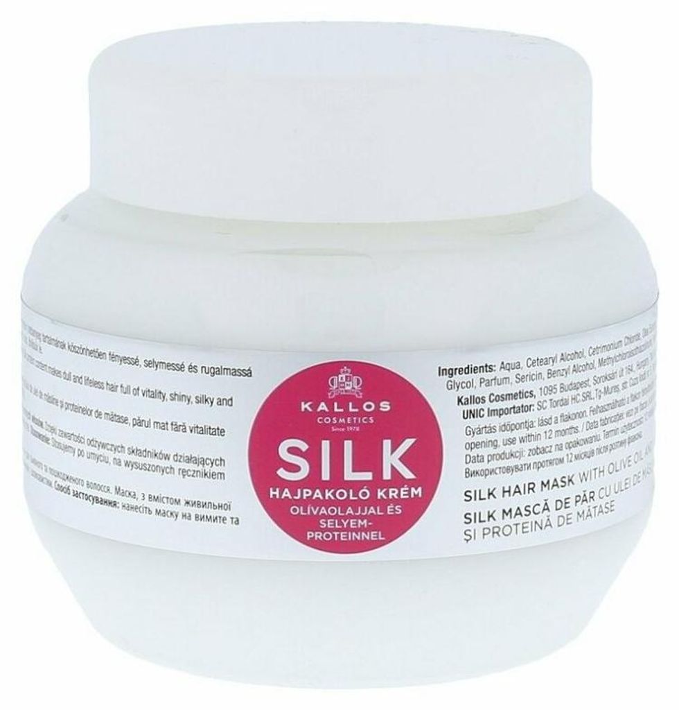 Kallos KJMN Silk Hair Mask 275ml, 275 ml, Unisex, Matné Obrázek produktu 