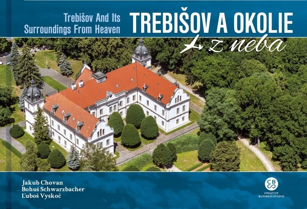 Beau Livre de Photographies Aériennes Trebišov et Environs z neba Art