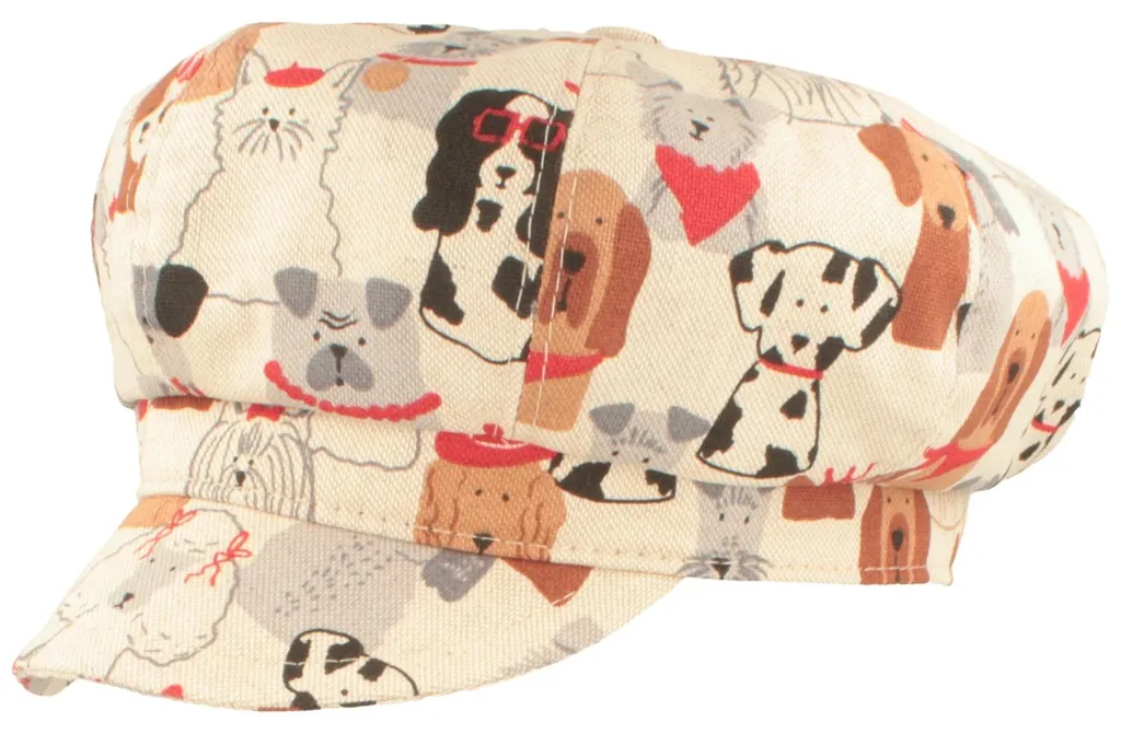 Casquette coton anti-transpiration marron doublée filet pour tête sensible