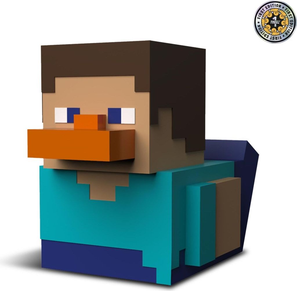 Tubbz-Ente Minecraft Steve (erste Ausgabe)