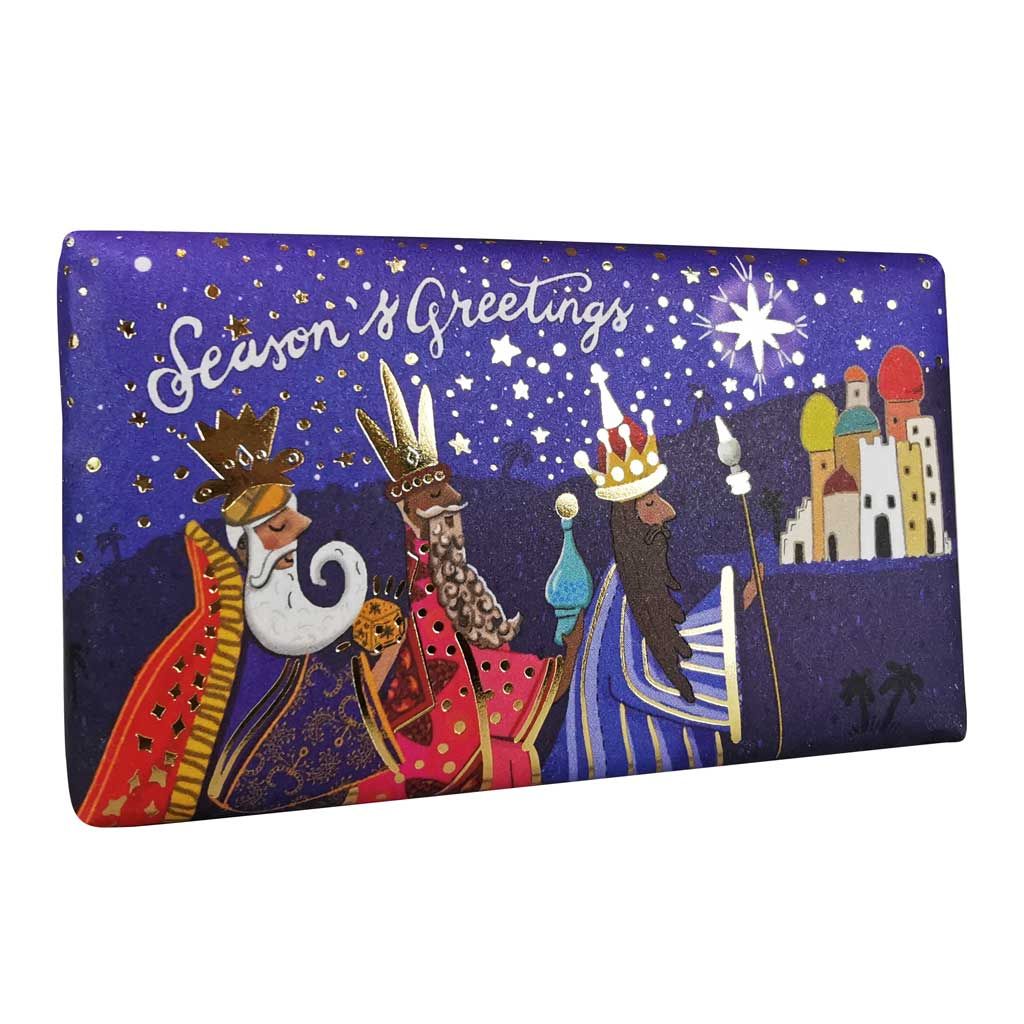 The English Soap Company Seife 3 Kings 190g feste Seife Three Kings