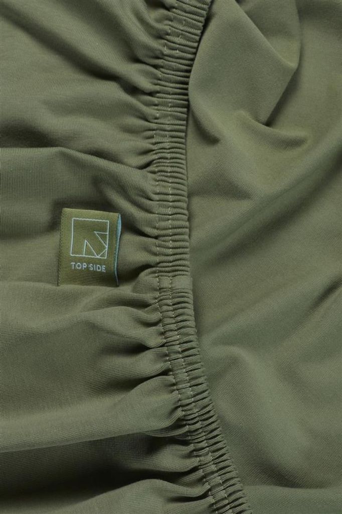 Beddinghouse Dutch Design Topper Spannbettlaken Organic Elasthan TD Farbe Green Größe 140/160x200/220