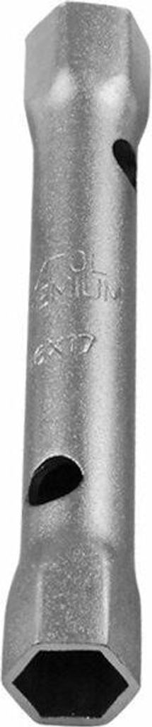Rohrschlüssel mit zwei Schlüsselweiten 16mm und 17mm, gefertigt aus CrV-Stahl
