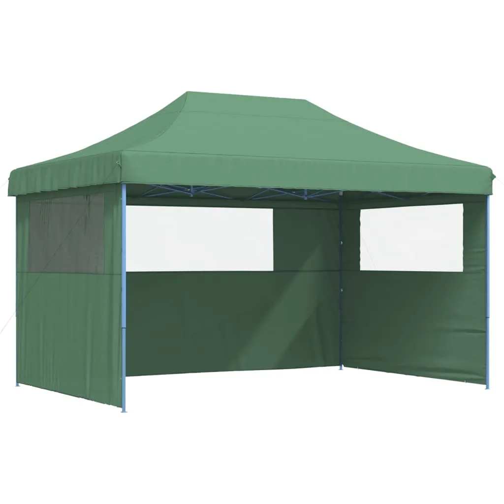 Gazebo da Giardino vidaXL 3x3m Verde Pop-Up - Prezzo Top