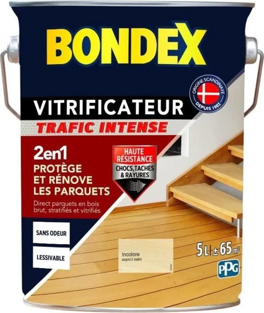 Résine d'étanchéité pour bitume et routes circulables BONDEX 5 Litres