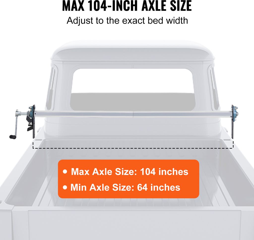 Planenroller-Set Mit Handkurbel, 162,6 Cm Bis 264,2 Produktbild-Vorschau 9