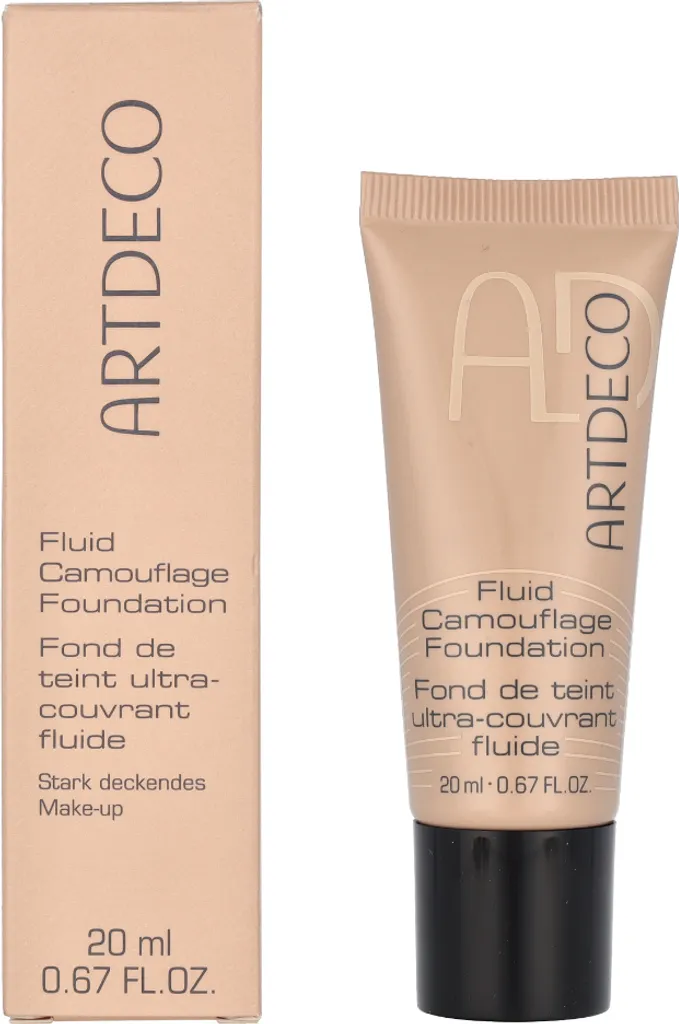 Artdeco Base de Camouflage Fluide 45 Camel : Adieu aux Imperfections 20ml