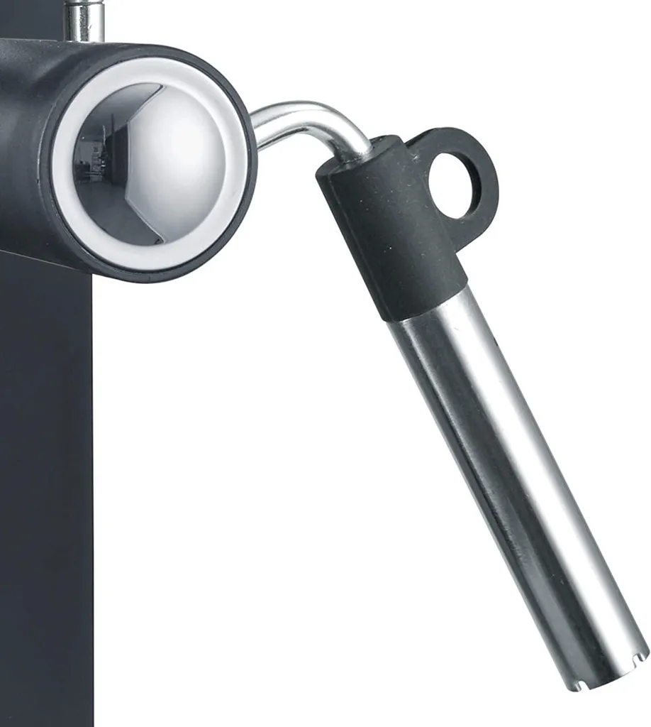 Machine à piston expresso Graef ES402 compacte en inox avec chauffe rapide - 12