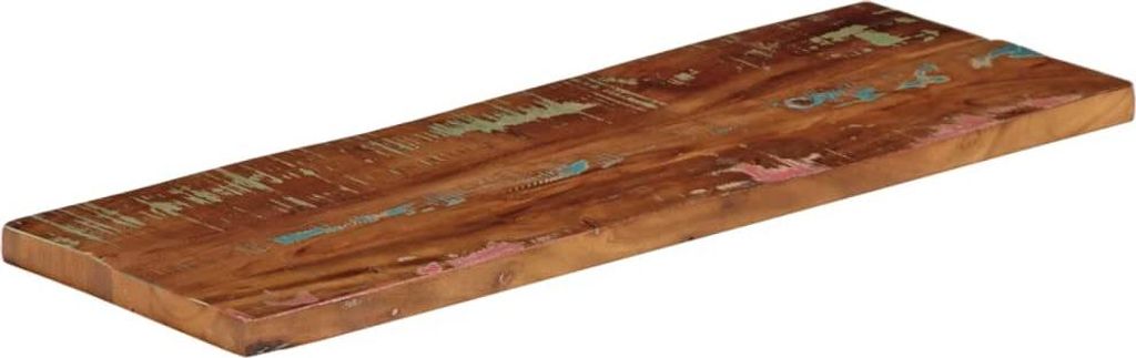 vidaXL Tischplatte 70x40x3,8 cm Rechteckig Altholz Massiv