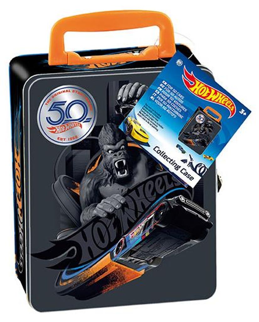 Hot Wheels Autosammlerkoffer groß (schwarz, Produktbild 