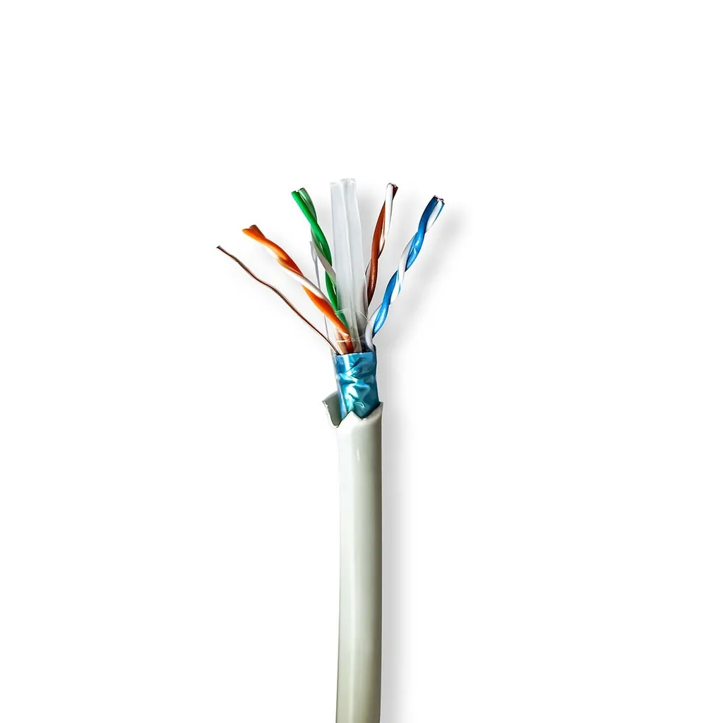 Câble réseau CAT6 F/UTP solide 305m LSZH Gris pour installation Ethernet