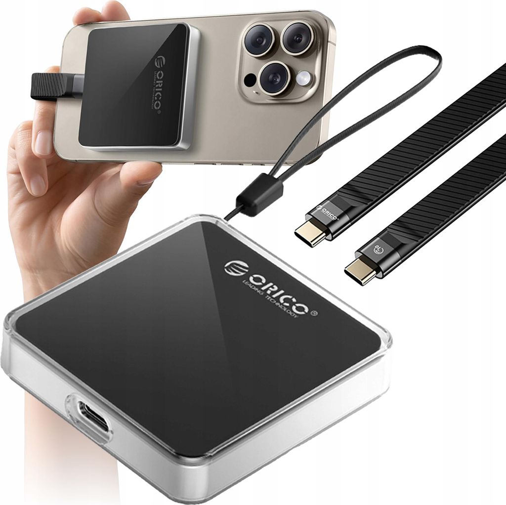 ORICO SSD M.2 NVME Gehäuse 2TB MagSafe USB-C 3.2 Hochgeschwindigkeits-Datenübertragung