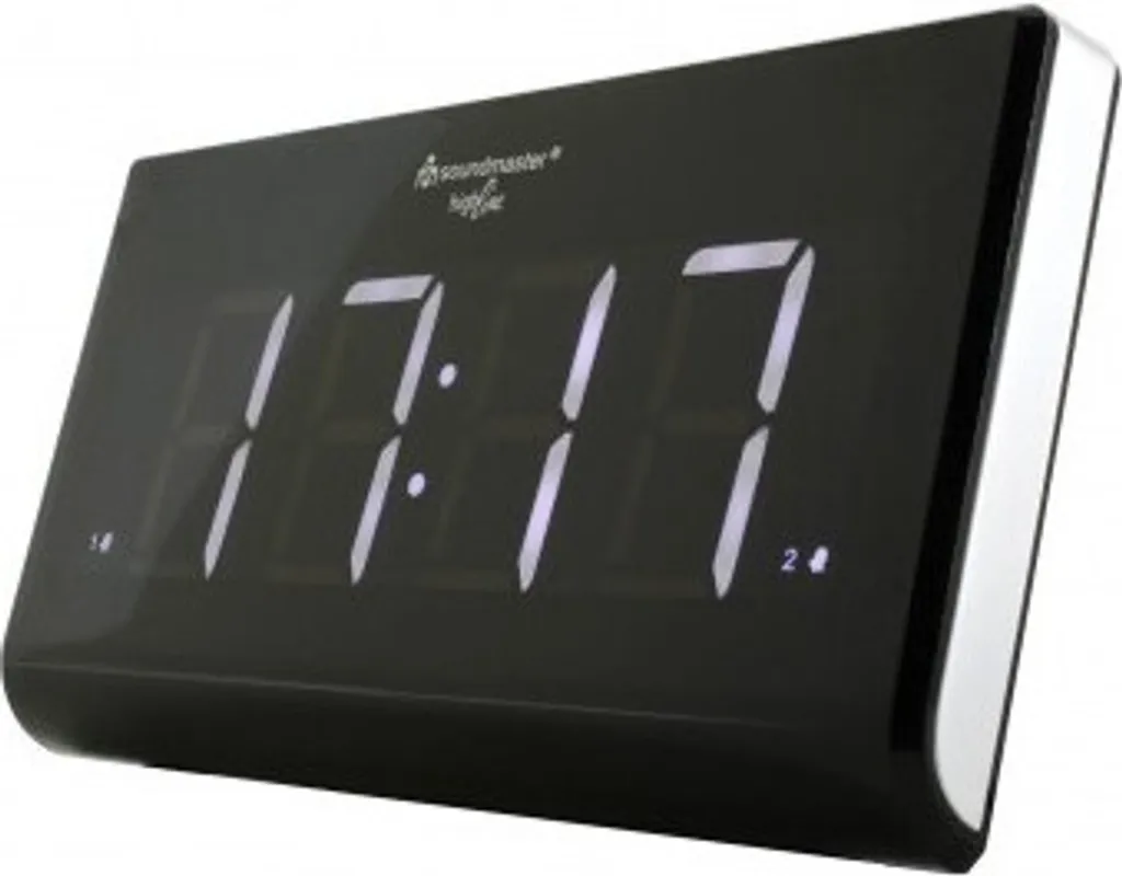 Soundmaster UR8400 Radio-réveil LED Jumbo avec Double Alarme et FM