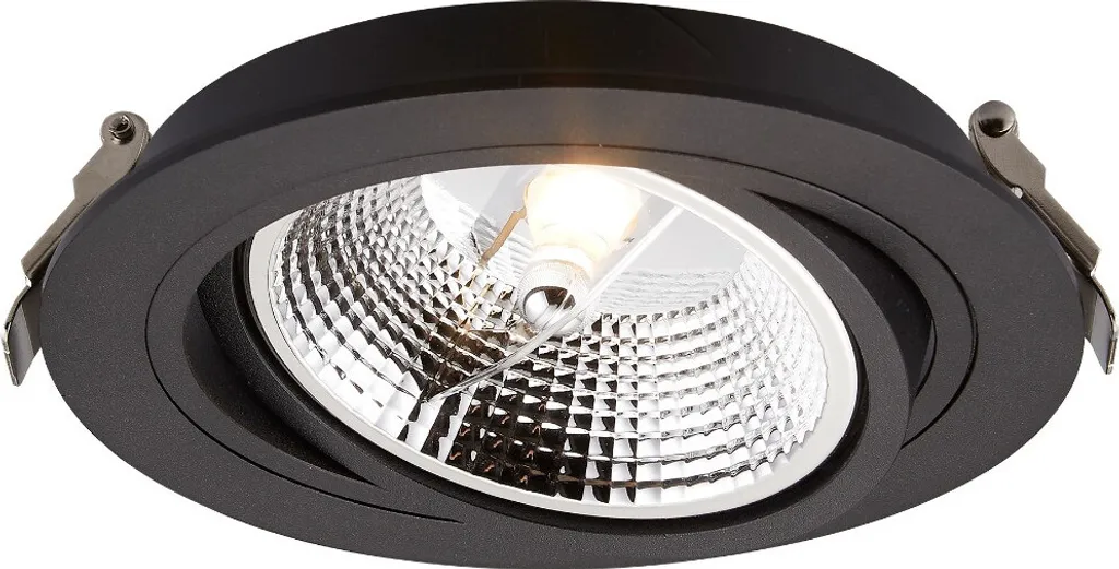 Illumina con Stile: Zuma Line CHUCK Nero Ø16cm - Atmosfera Casa Unica