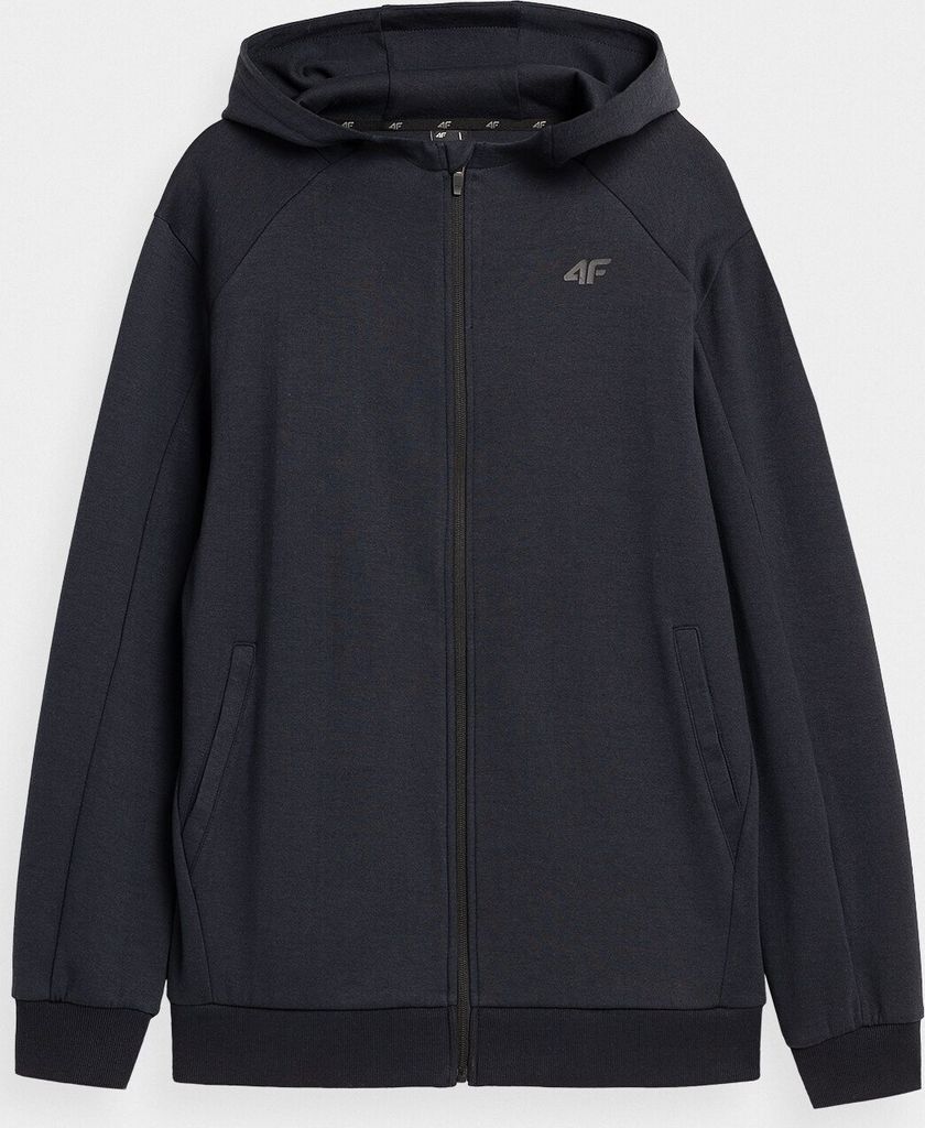 4F - Herren Sport Sweatjacke, Sportjacke Zipped Hoodie