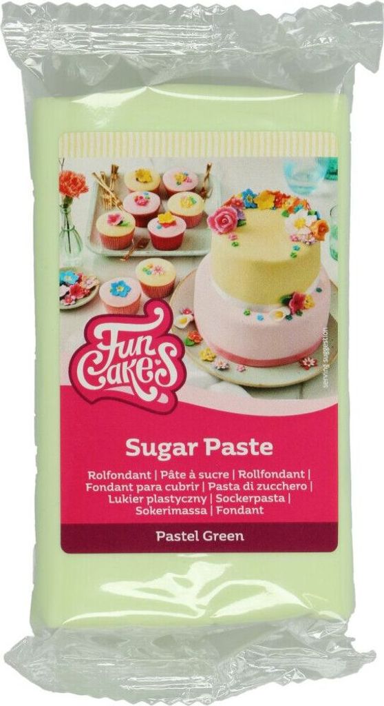 FunCakes Rollfondant Pastellgrün 250g
