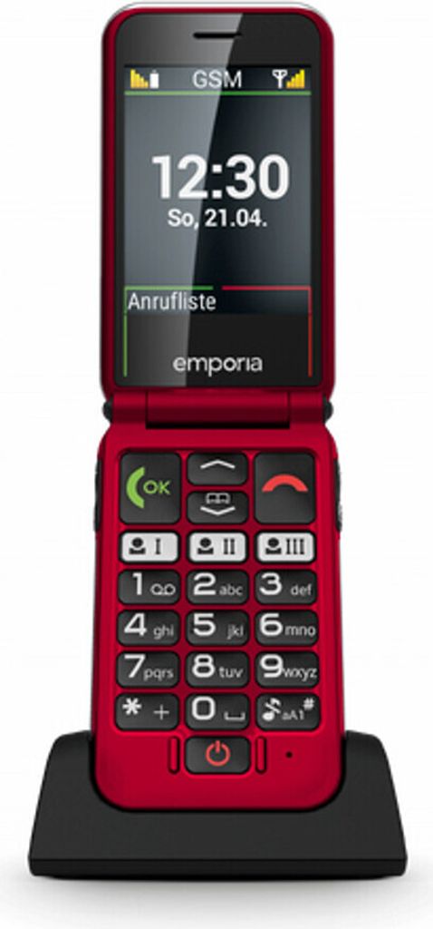 Emporia Joy V228 rot Bluetooth Senioren-Telefon Produktbild 17